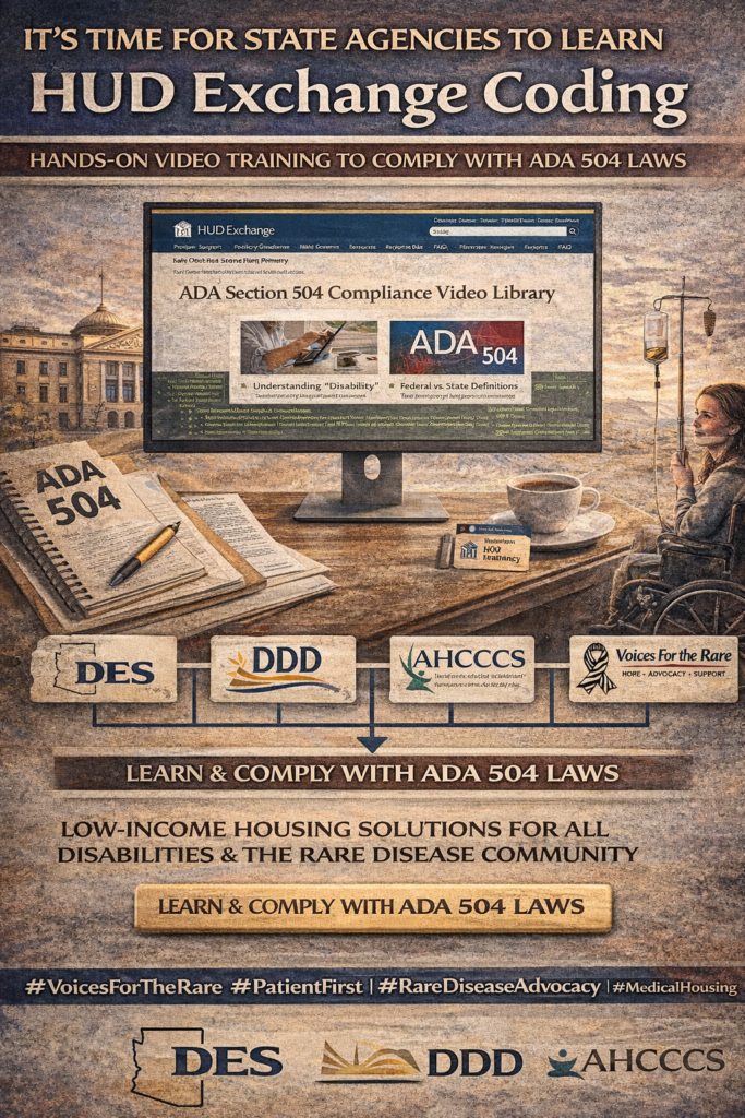 Voices For The Rare - Rare Disease Housing Advocacy Arizona